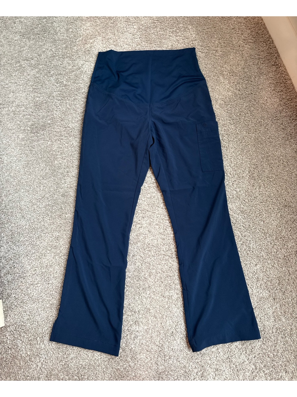 Medcouture Maternity Scrubs Navy Blue